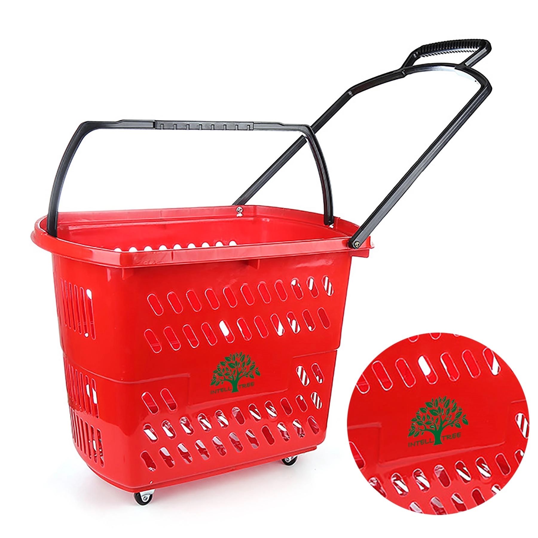 45L Shopping Carts With Wheels And Handle 2
