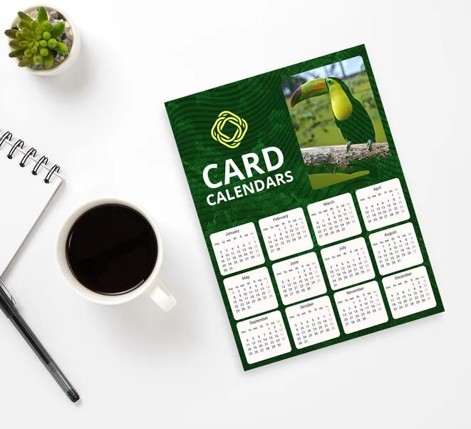 Card Calendars (7" x 5") 1