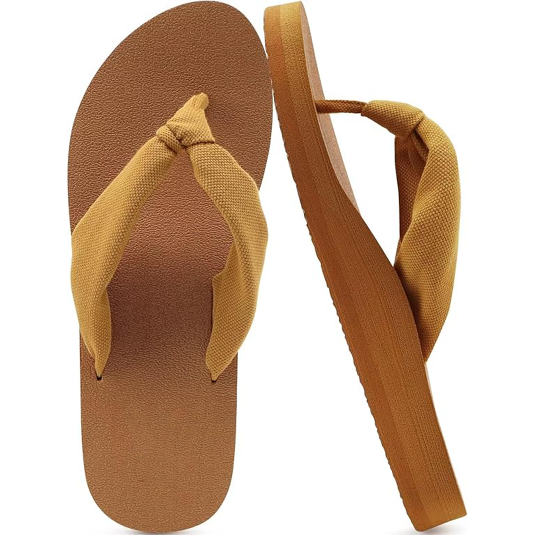 Women's Yoga Mat Leather Flip Flops 12