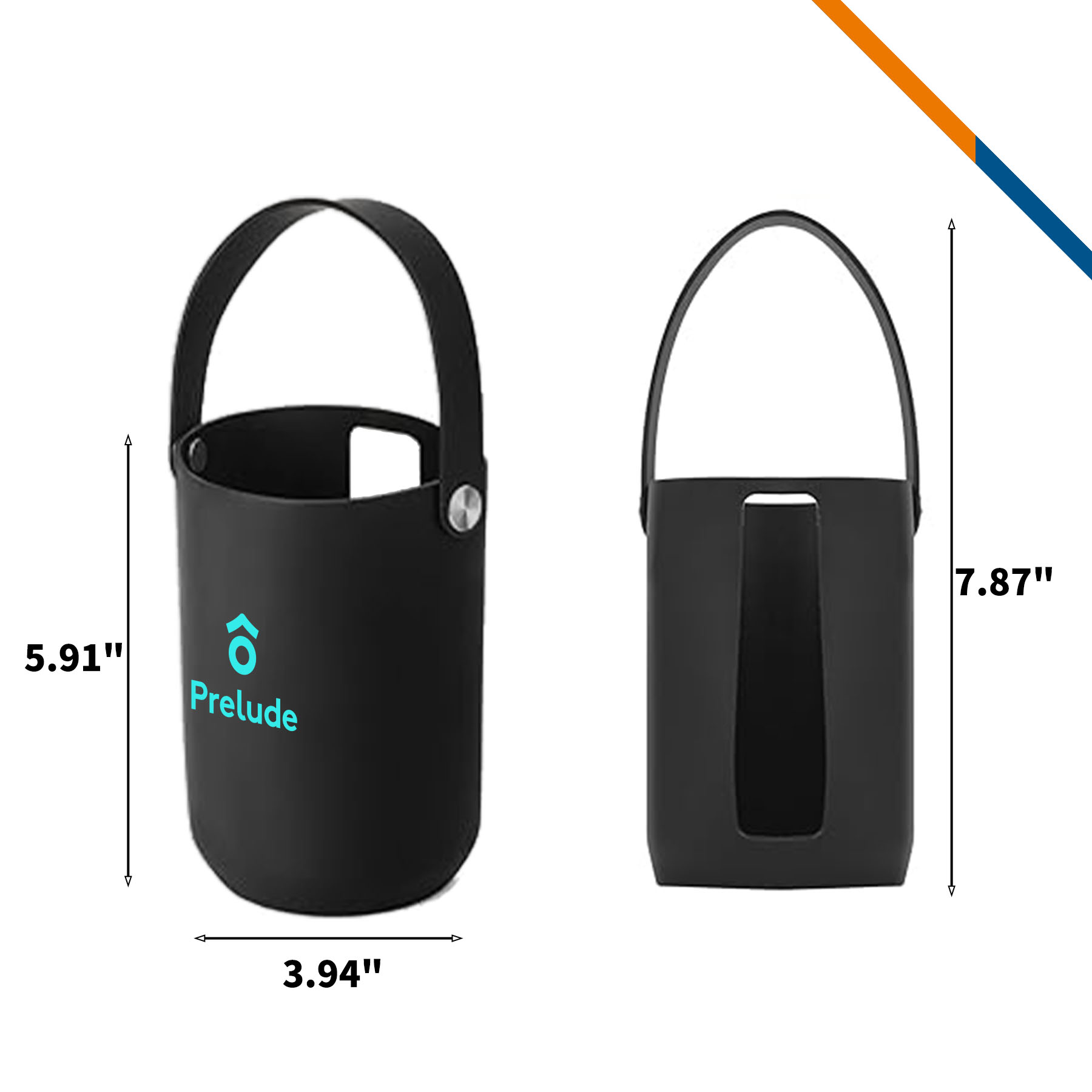 GripSip Silicone Handheld Water Bottle Holder 7