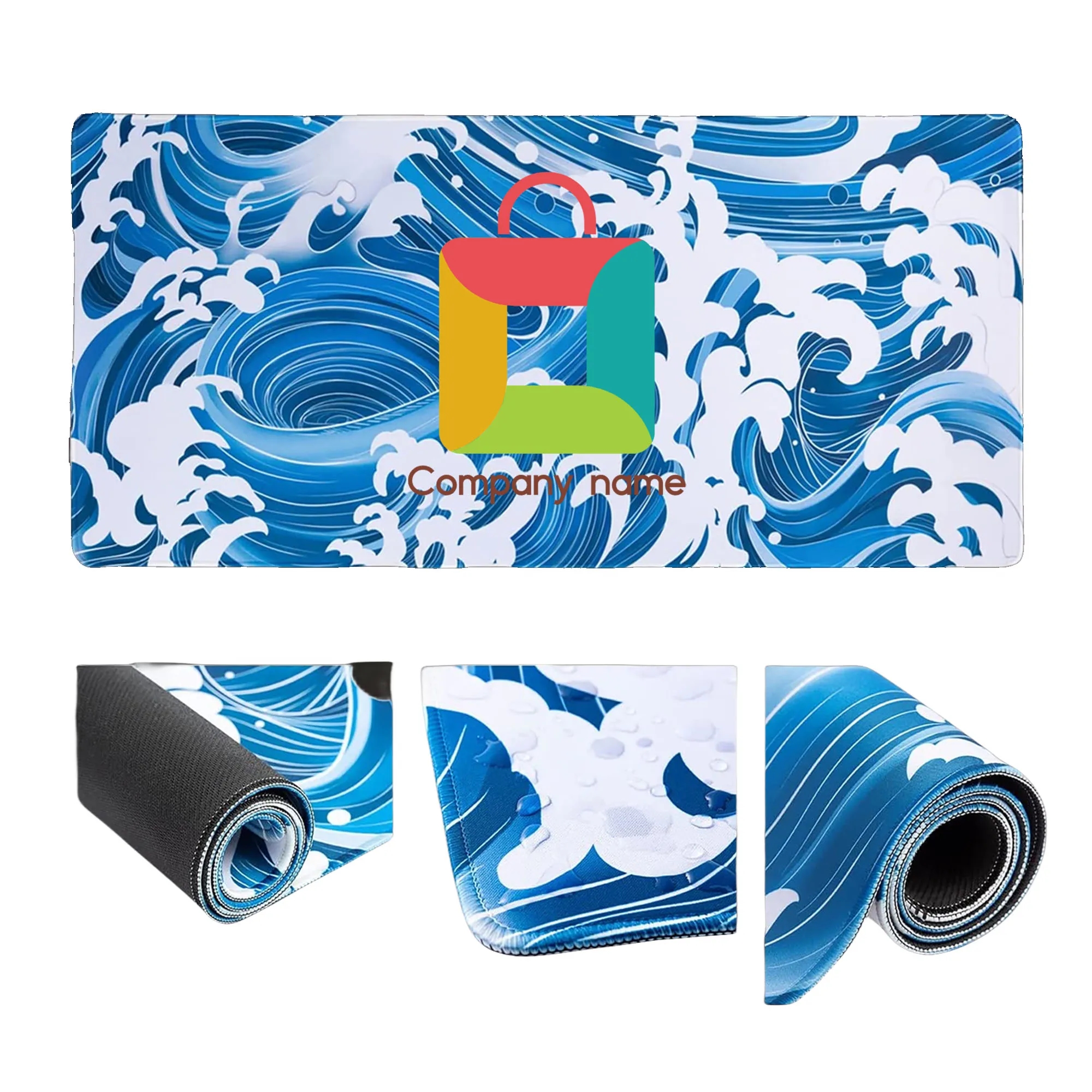 MOQ20 Oversize Mouse Pad With Edge Banding 3