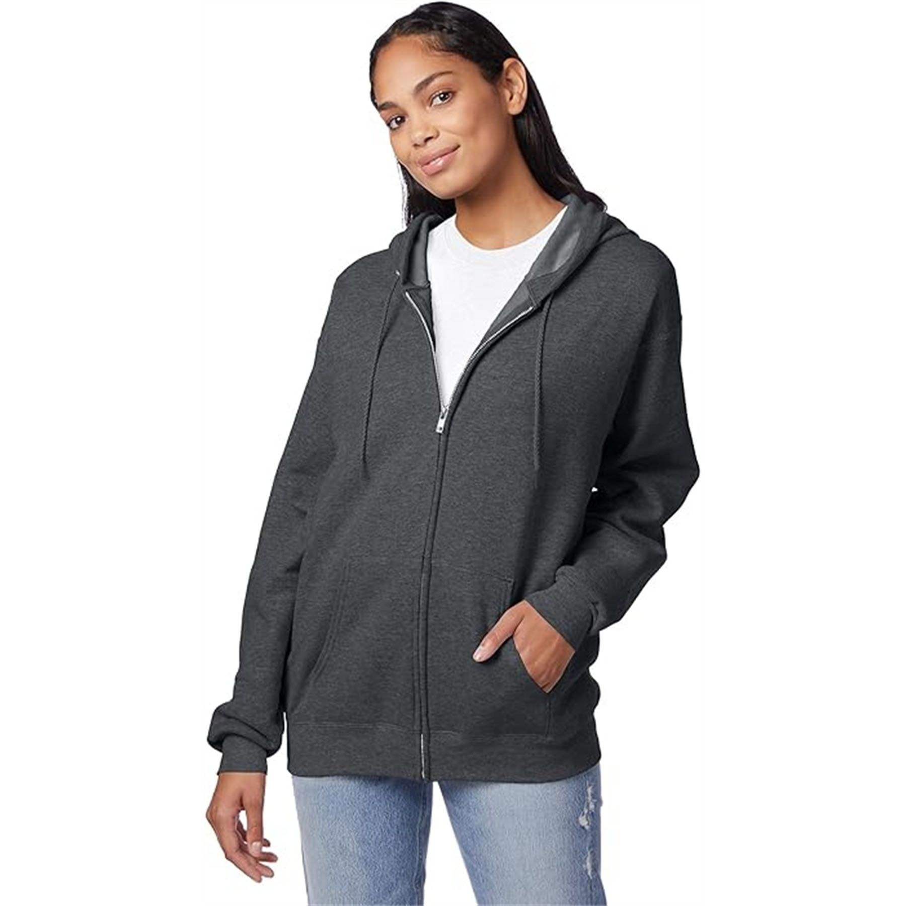 Zip Hooded Sweatshirt for Men 7