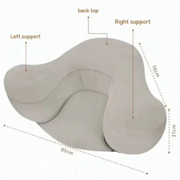 Large Inflatable Meditation Cushion for Yoga Zafu 2