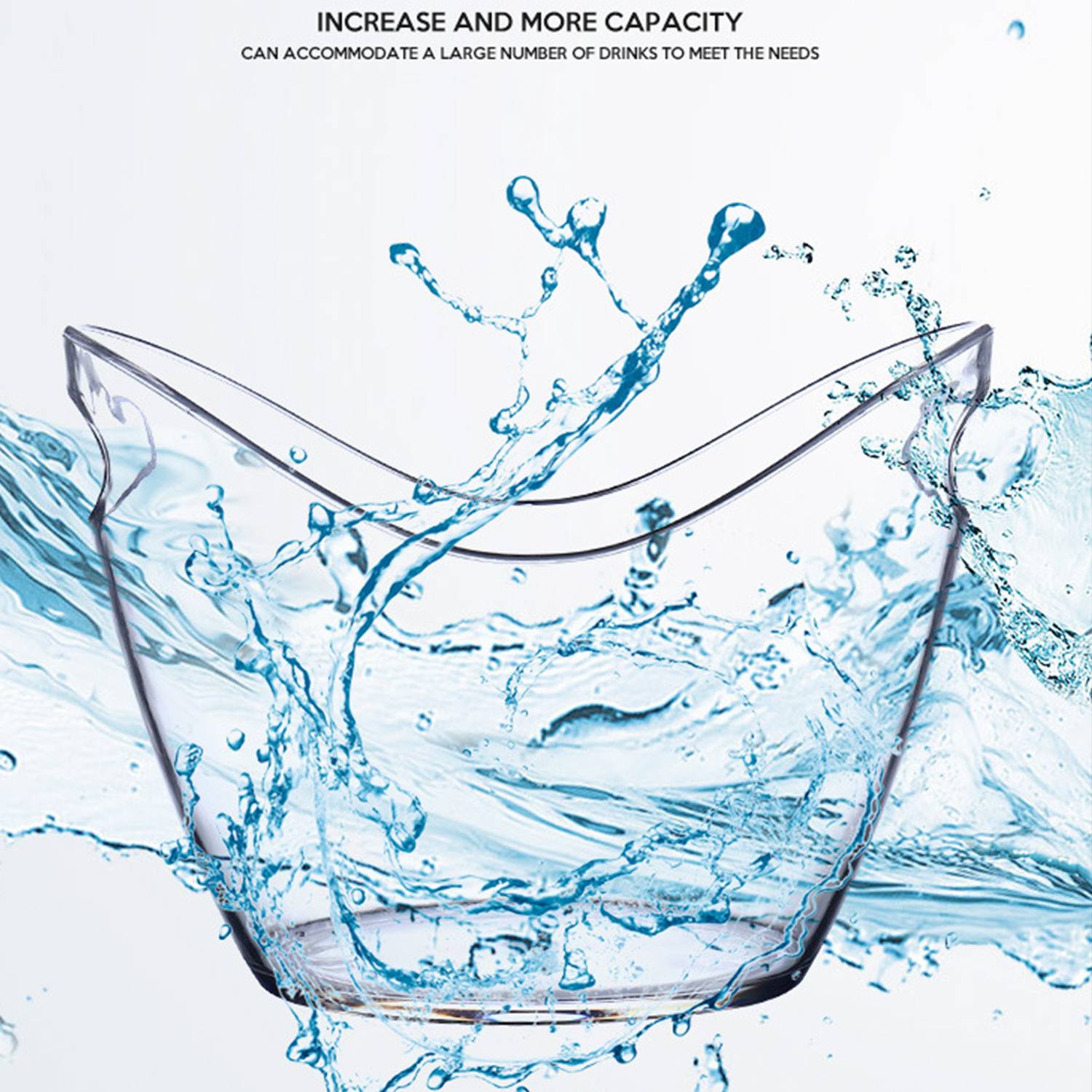Acrylic Commercial Bar Ice Bucket 7