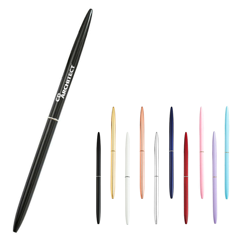 Chrome Slim Desk Pen 13