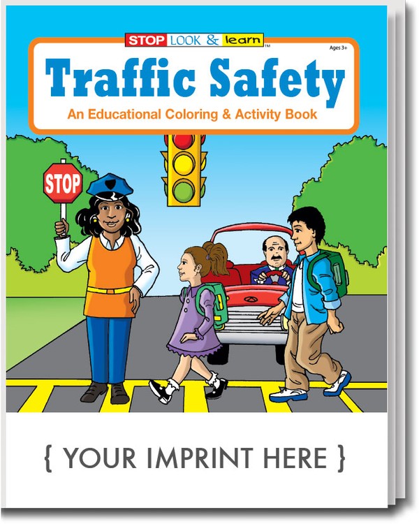 COLORING BOOK - Traffic Safety Coloring & Activity Book 1
