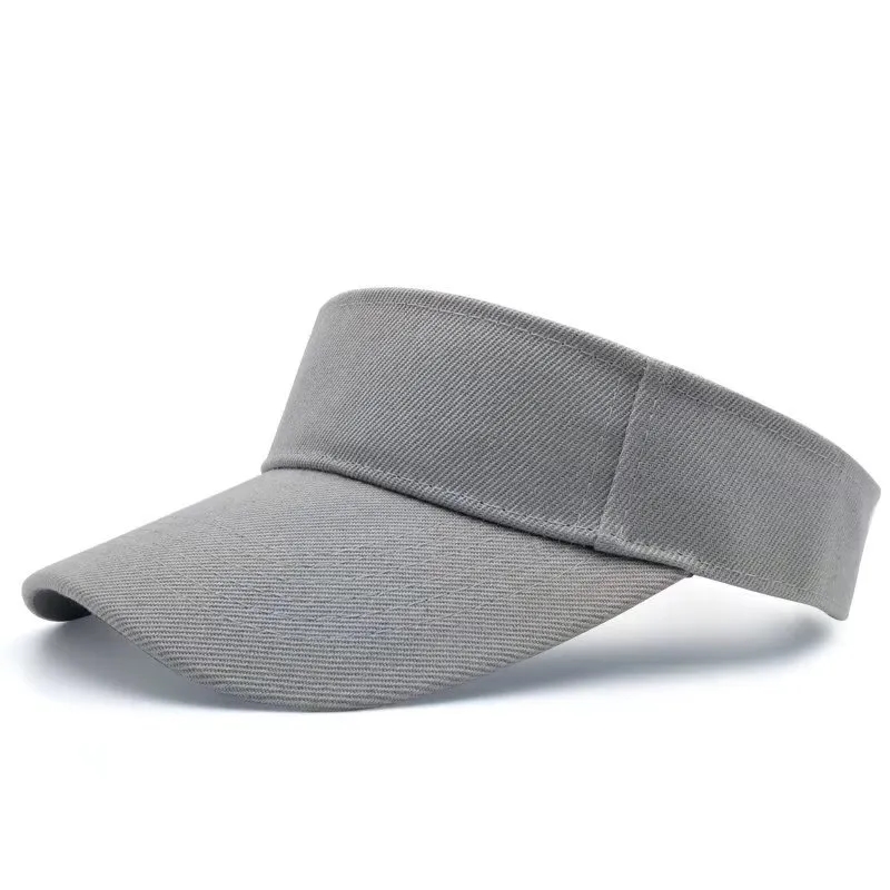 100% Cotton 9.5" L x 6" W Sun Visor Hats 1