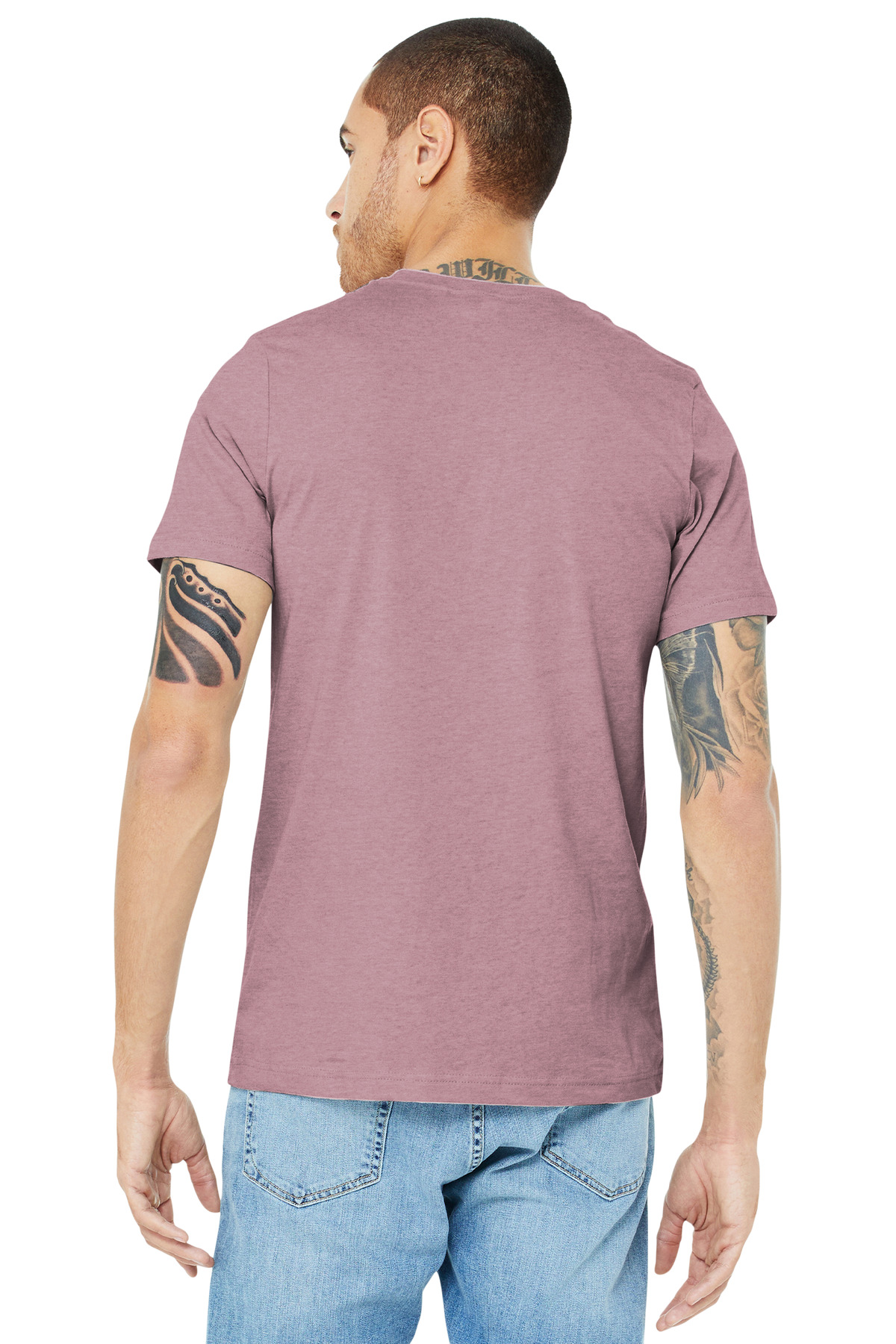 BELLA+CANVAS Unisex Heather CVC Short Sleeve Tee. BC3001CVC 132