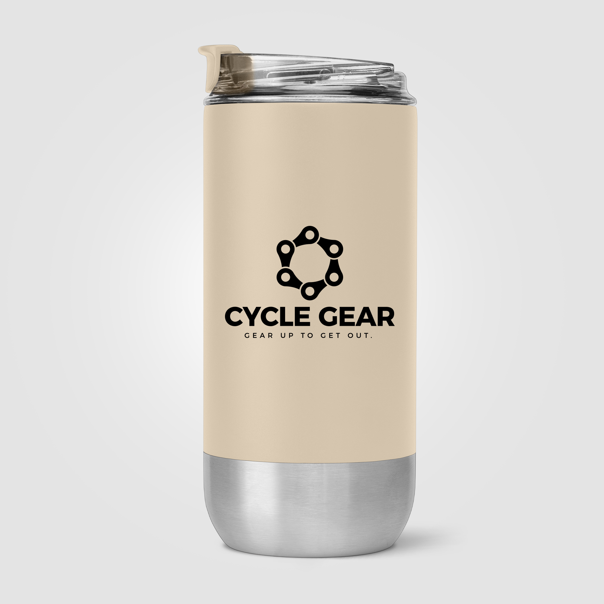 Glacier - 16 oz. Double-Wall Recycled Stainless Steel Tumbler 14