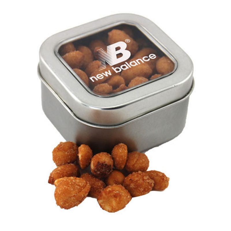 Window Tin with Honey Roasted Peanuts 1