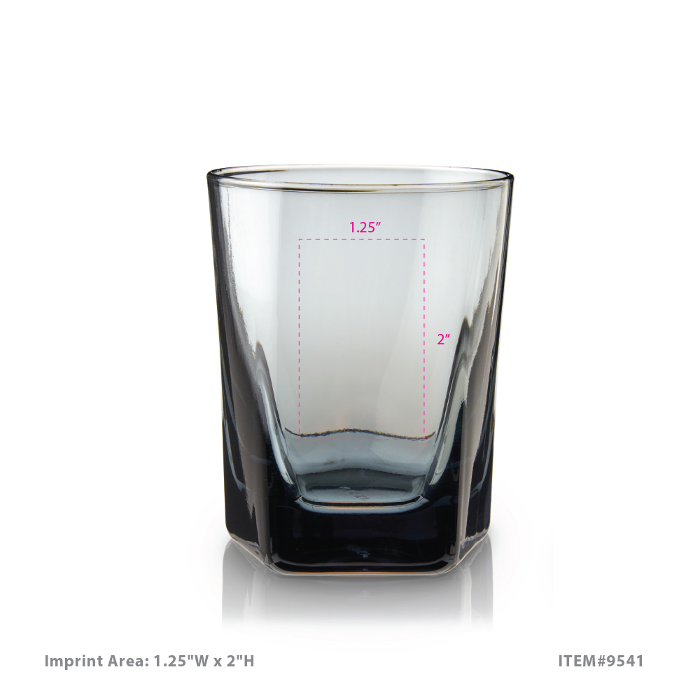 Viski® Smoke Double Old Fashioned Glass, set of 2 9