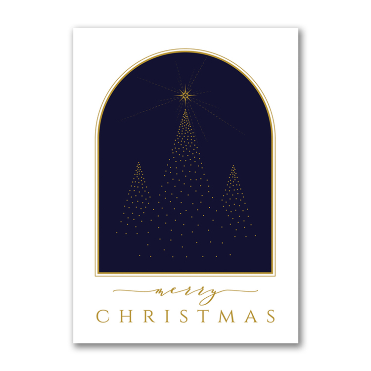Christmas Tree Arch Card 3