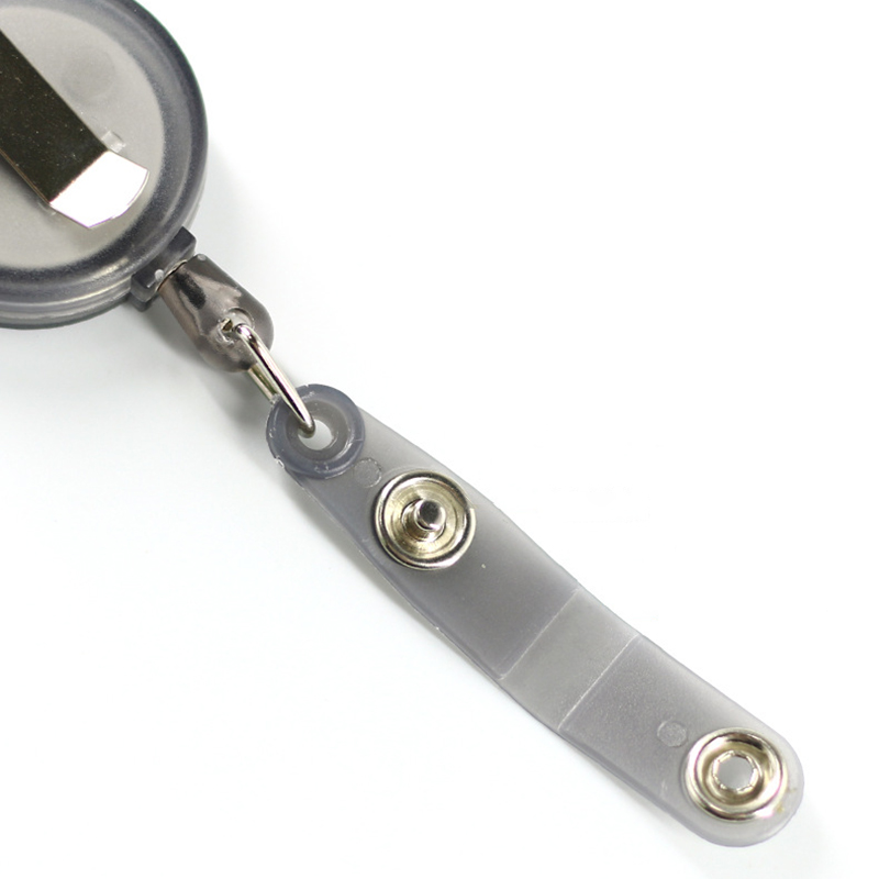 Frosted Badge Reel with Metal Clip 7