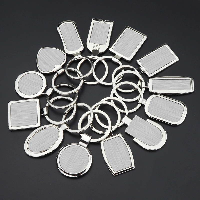 Different shapes blank keychain 2