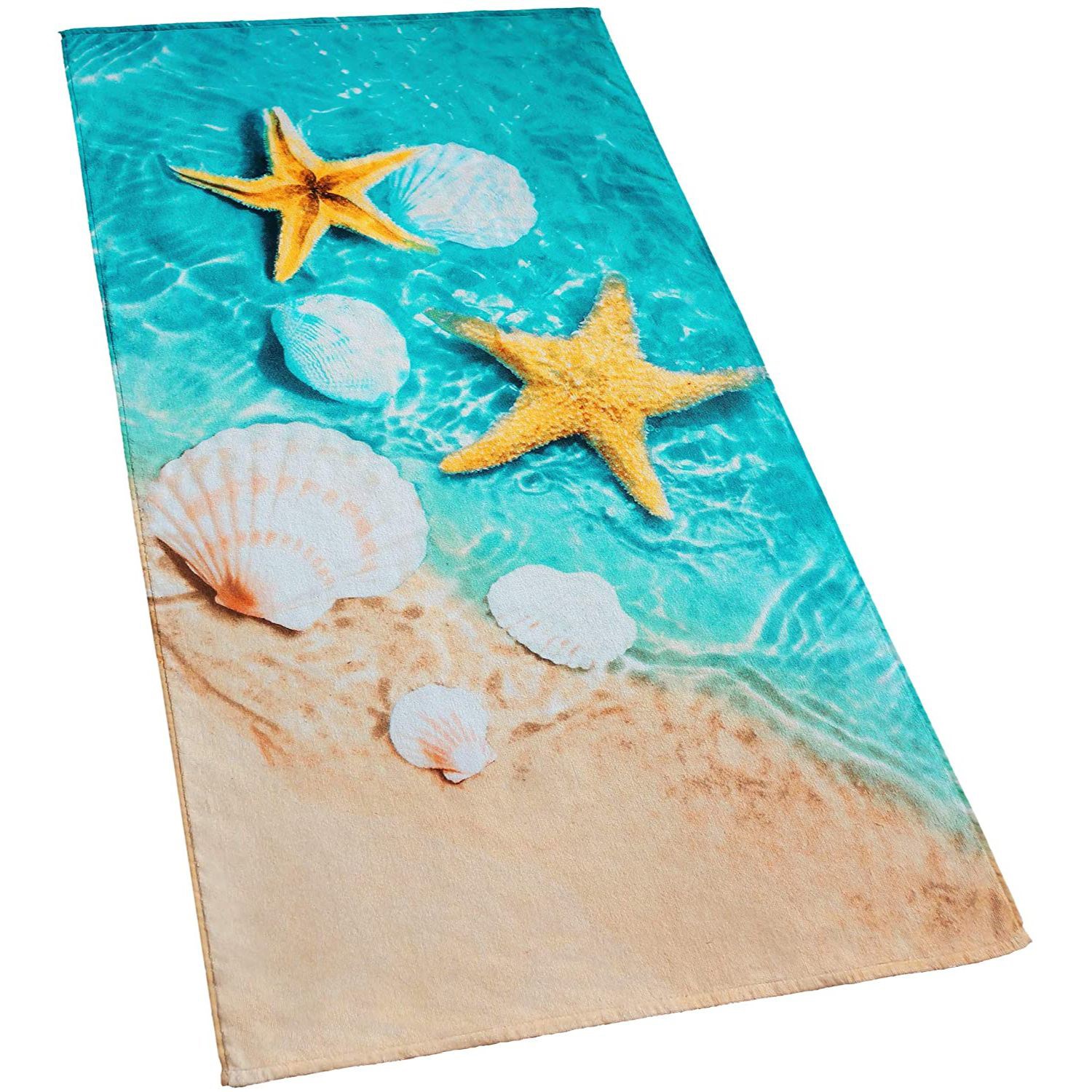 40"x 75" Sublimated Plush Microfiber Beach Towel 2