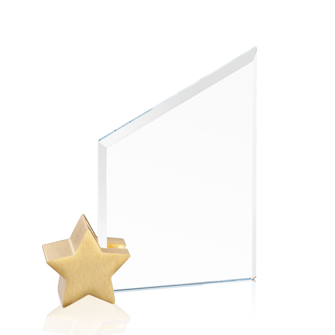 Cooper VividPrint™ Award -  Starfire/Gold Star 11