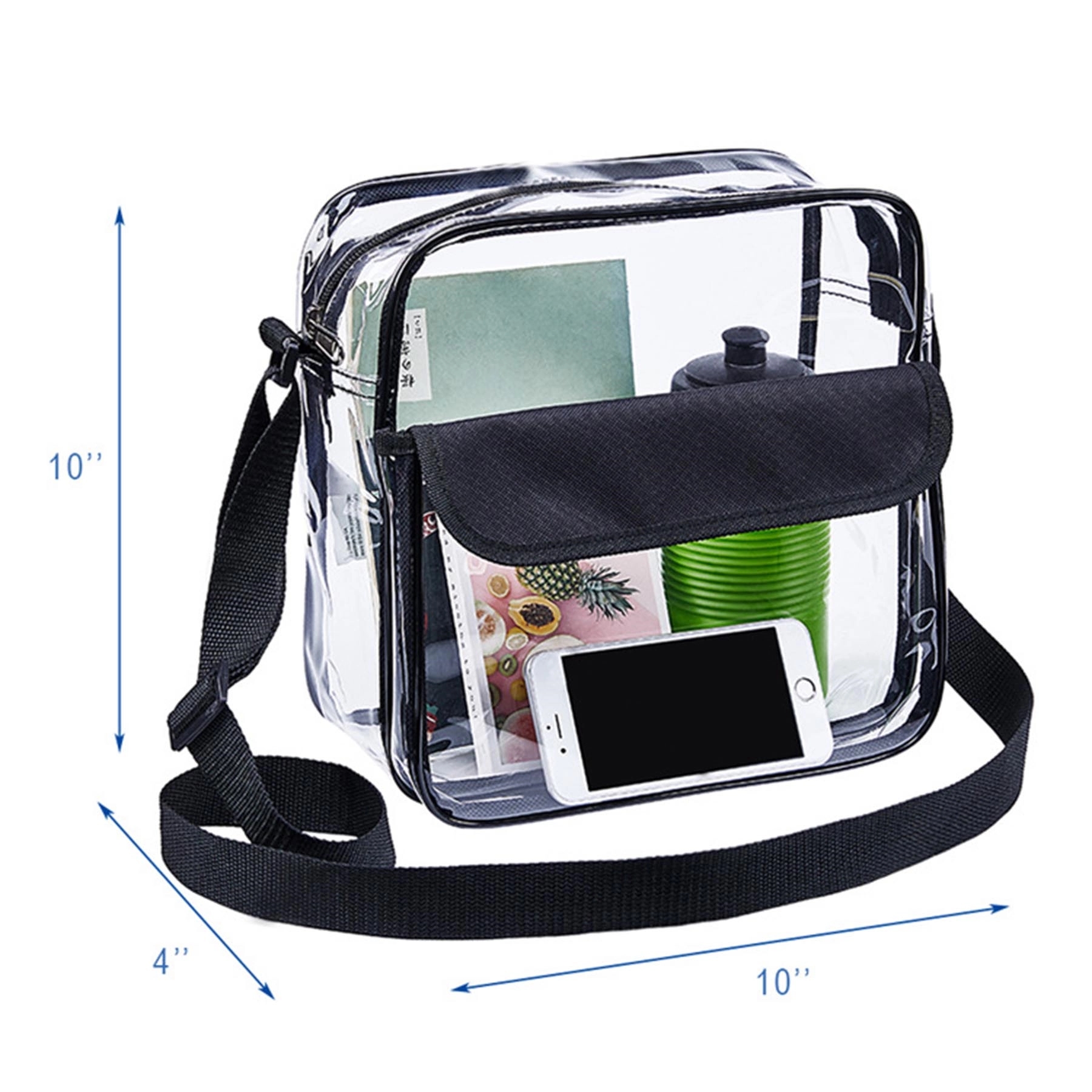 Clear Crossbody Shoulder Bag 2