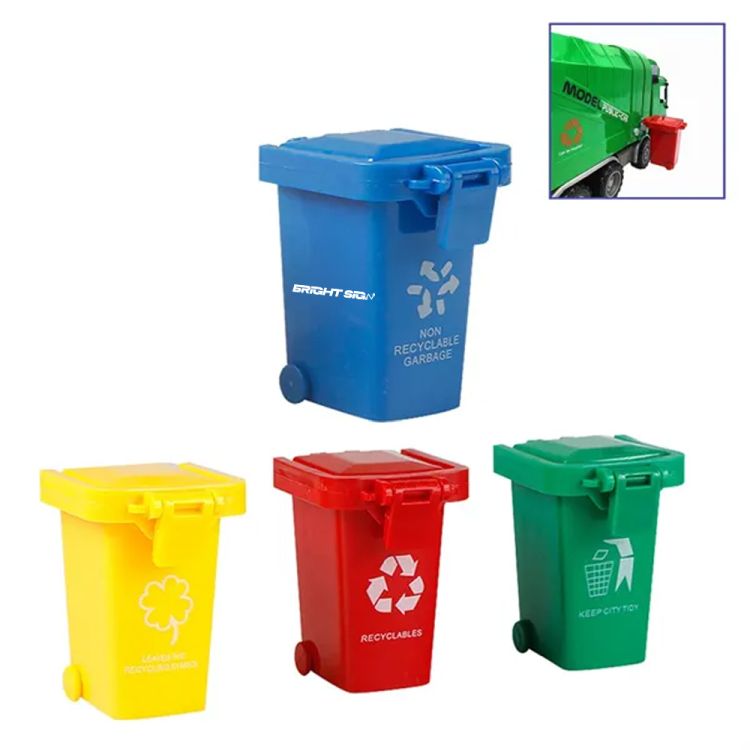 4Pcs Tiny Recycle Bin for Desk 1