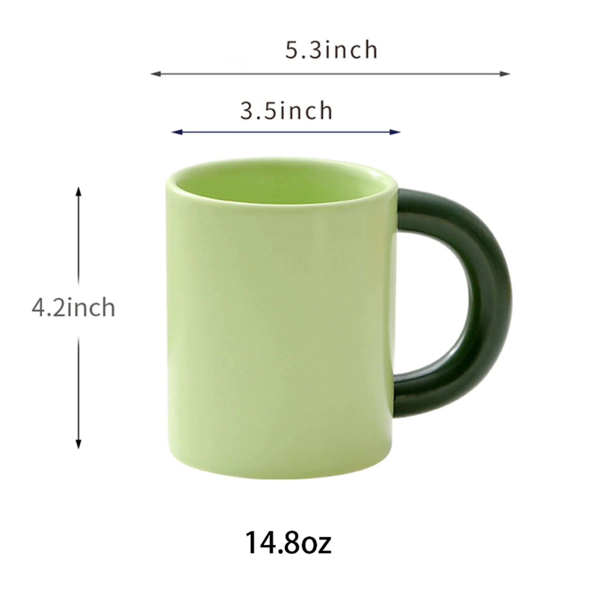 14oz Ceramic Mug 5