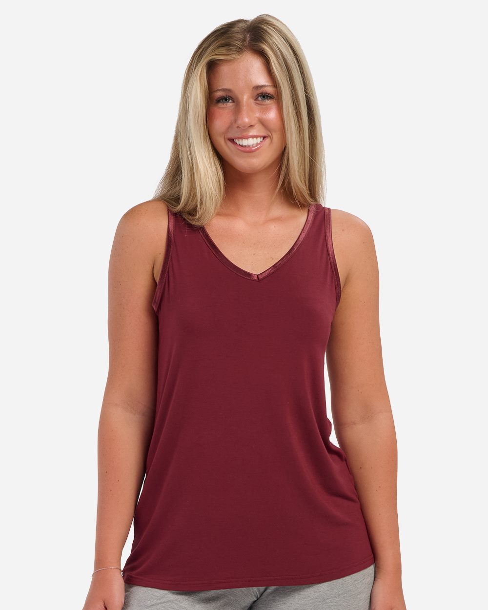 Women's Bamboo V-Neck Tank Top - BW2504 35