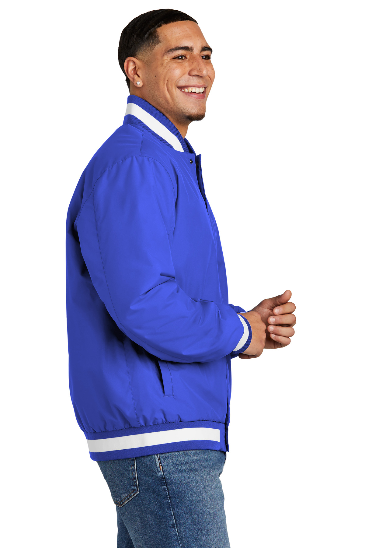 Sport-Tek Insulated Varsity Jacket JST58 53