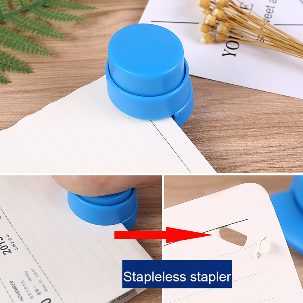 Mini Staple Free Stapler 6
