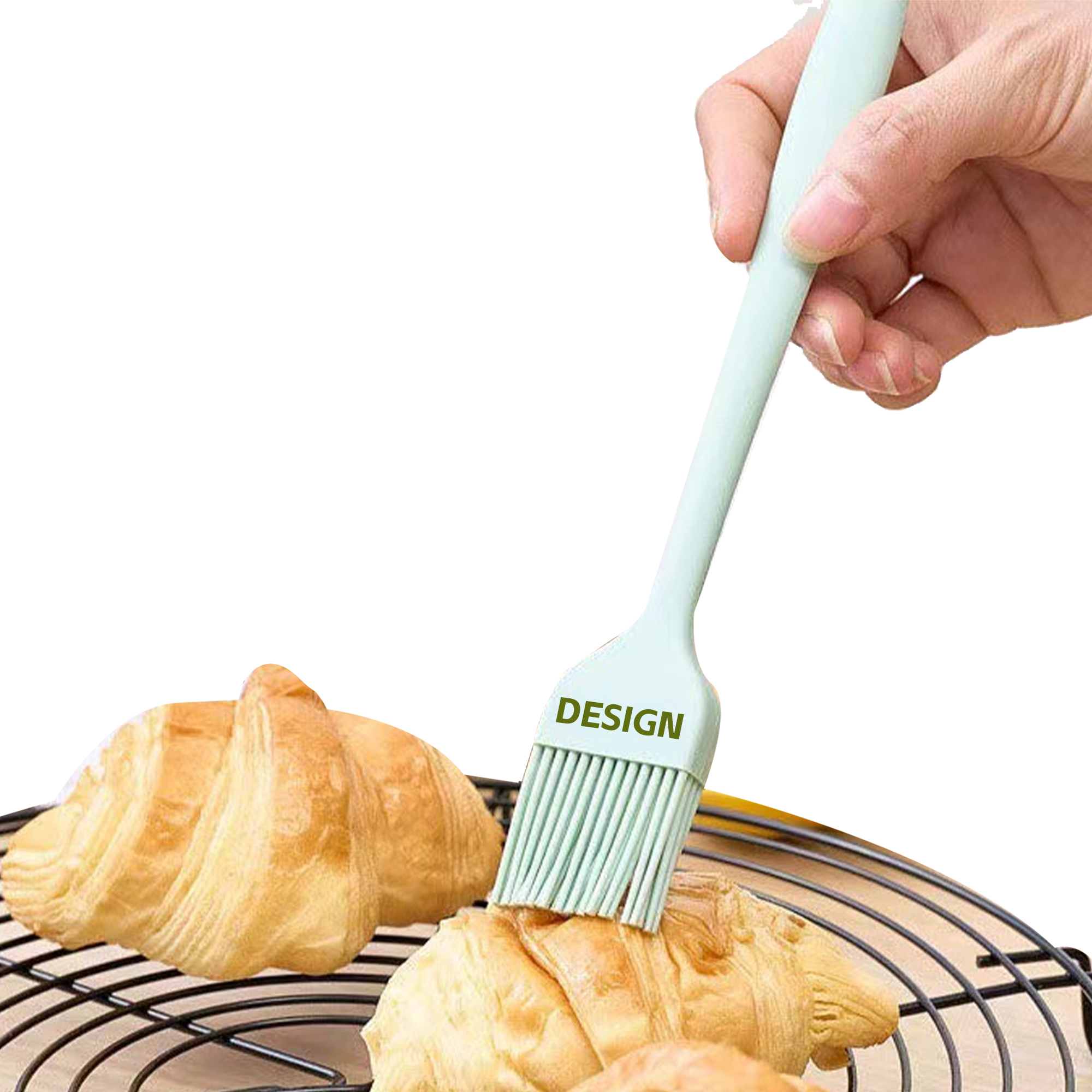High-Temperature Silicone Basting Brush for Kitchen Use 2