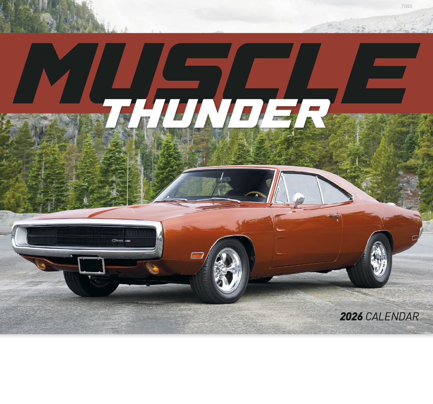 Good Value™ Muscle Thunder - Stapled Calendar 7