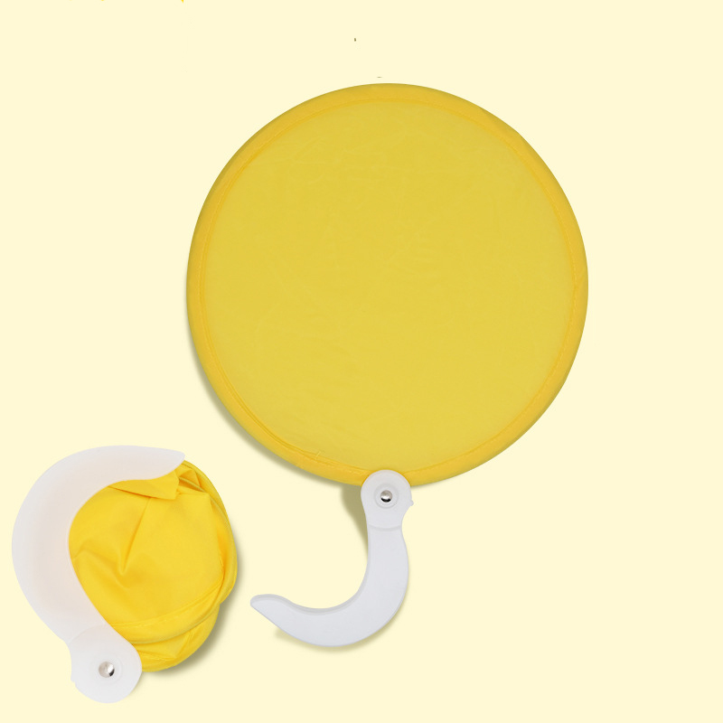 Foldable Round Fan with Handle 7