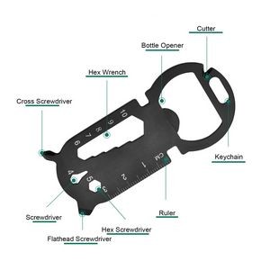 Multi-Function Creative Bottle Opener Keychain 4