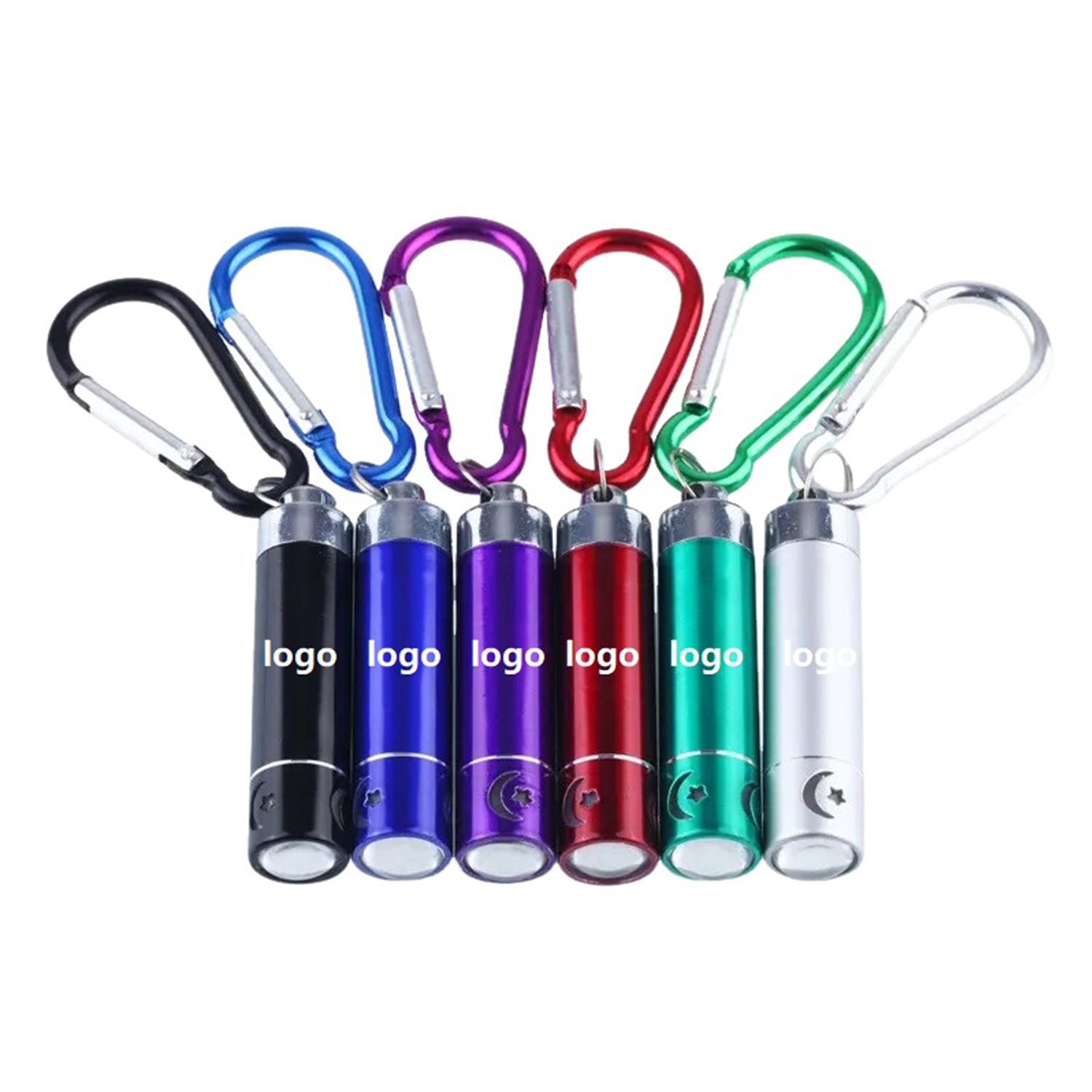 Mini Flashlight with Carabiner 5