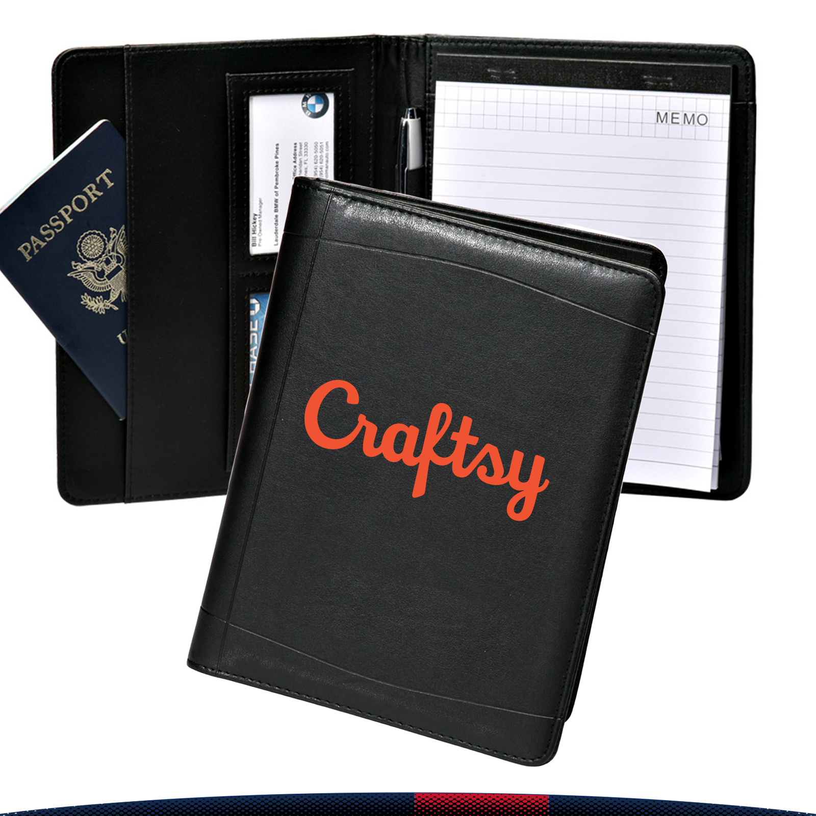 Takayi Leatherette Portfolios 3