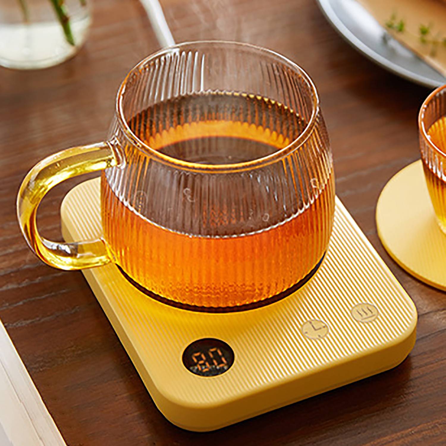 4 Temperature Settings Electric Mug Warmer 11