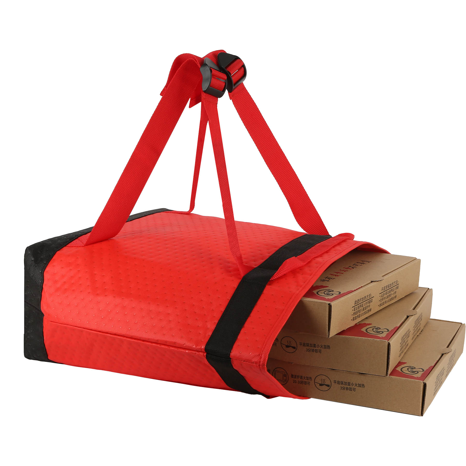 Triple Carry Insulated Pizza Warmer Bag 5