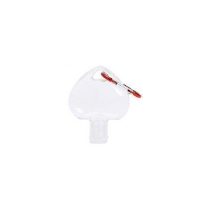 30ml Heart Dispenser Bottle With Carabiner 20