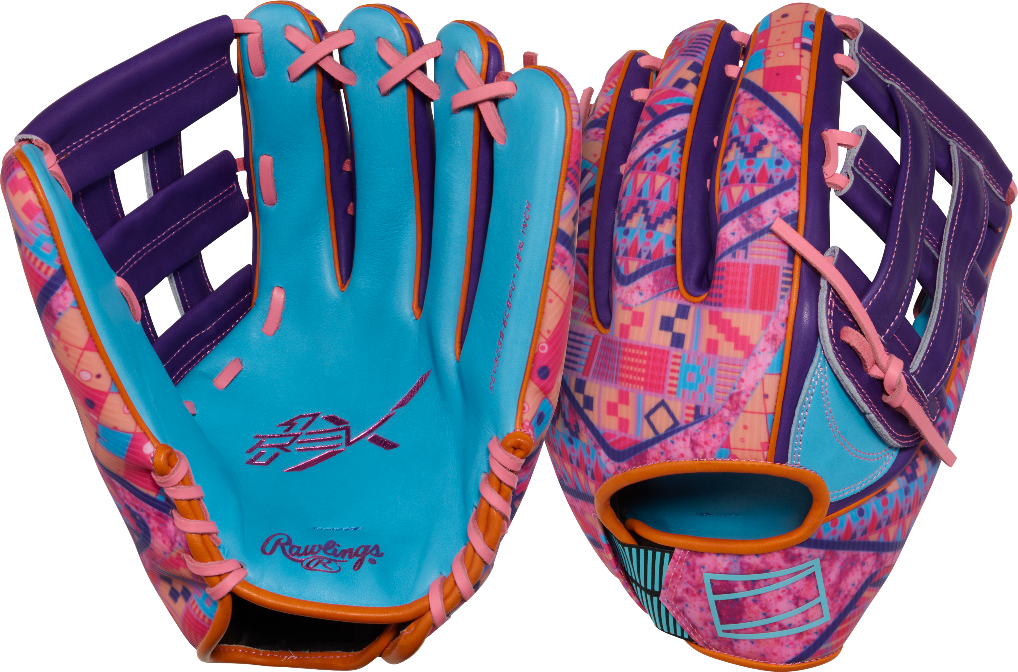 Rawlings REV1X 12.75 in Baseball Glove, Outfield 1