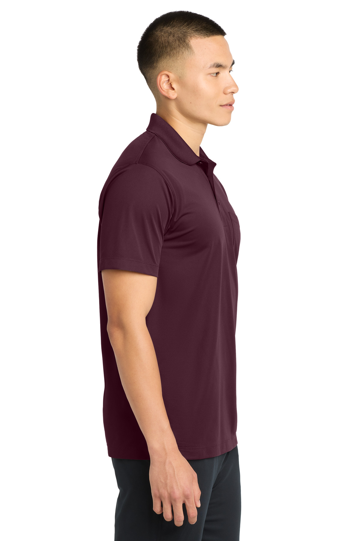 Sport-Tek Micropique Sport-Wick Pocket Polo. ST651 24