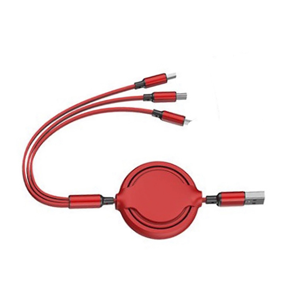 3 in 1 Retractable Charging Cable Fast Charger 2