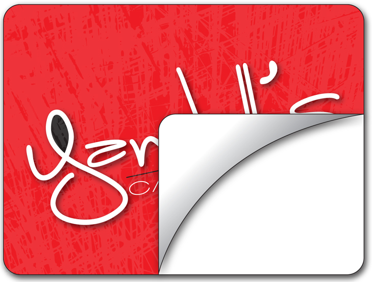 Sticker / Decal - UV-Coated Vinyl - 4x3 Rectangle Shape 5
