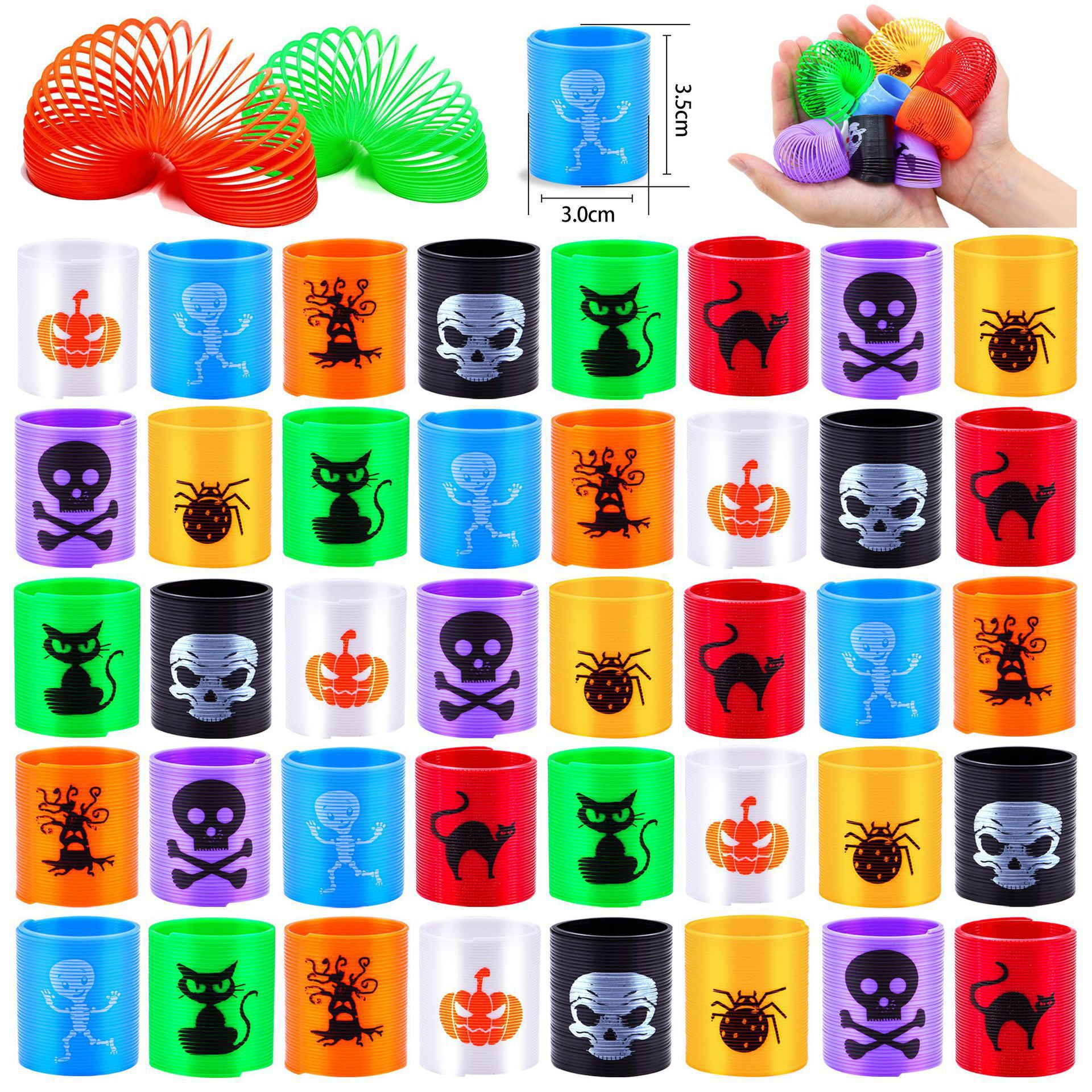 Custom Printed Slinky Style Spring Toys 2