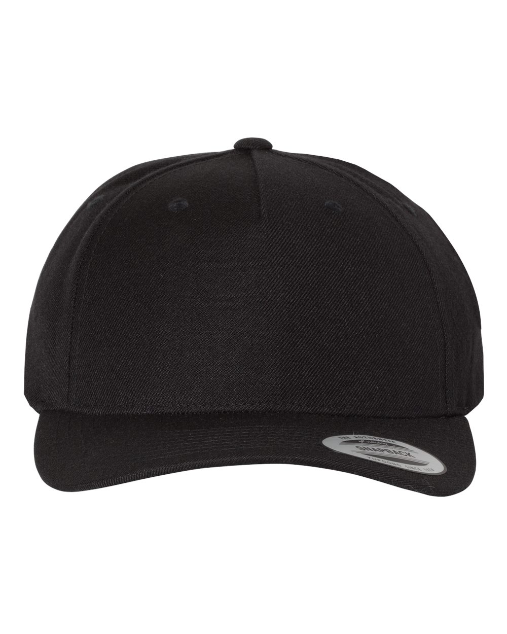 Premium Five-Panel Curved Bill Snapback Cap - 5789M 13
