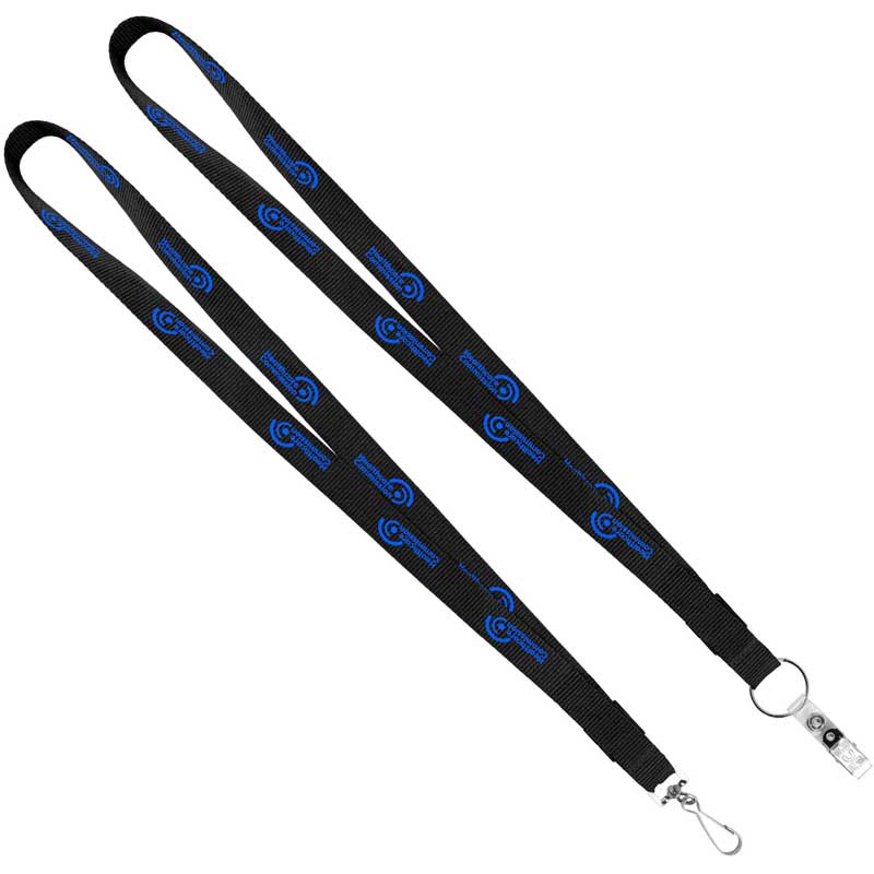 3/4" Ionshield™ Fast Track Lanyard Bull Dog Clip 4