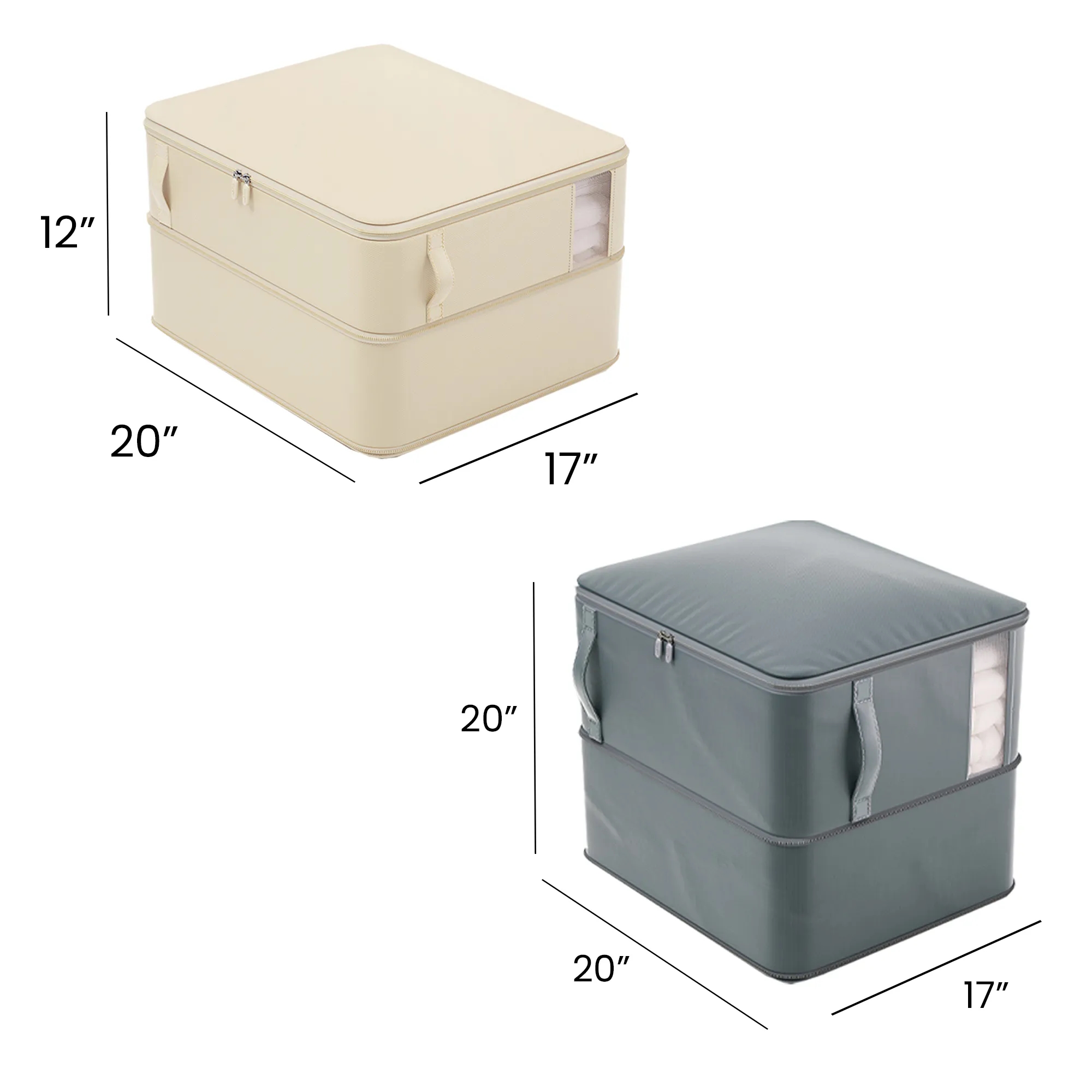 Extra Thick Transparent Bedroom Storage Bag 10