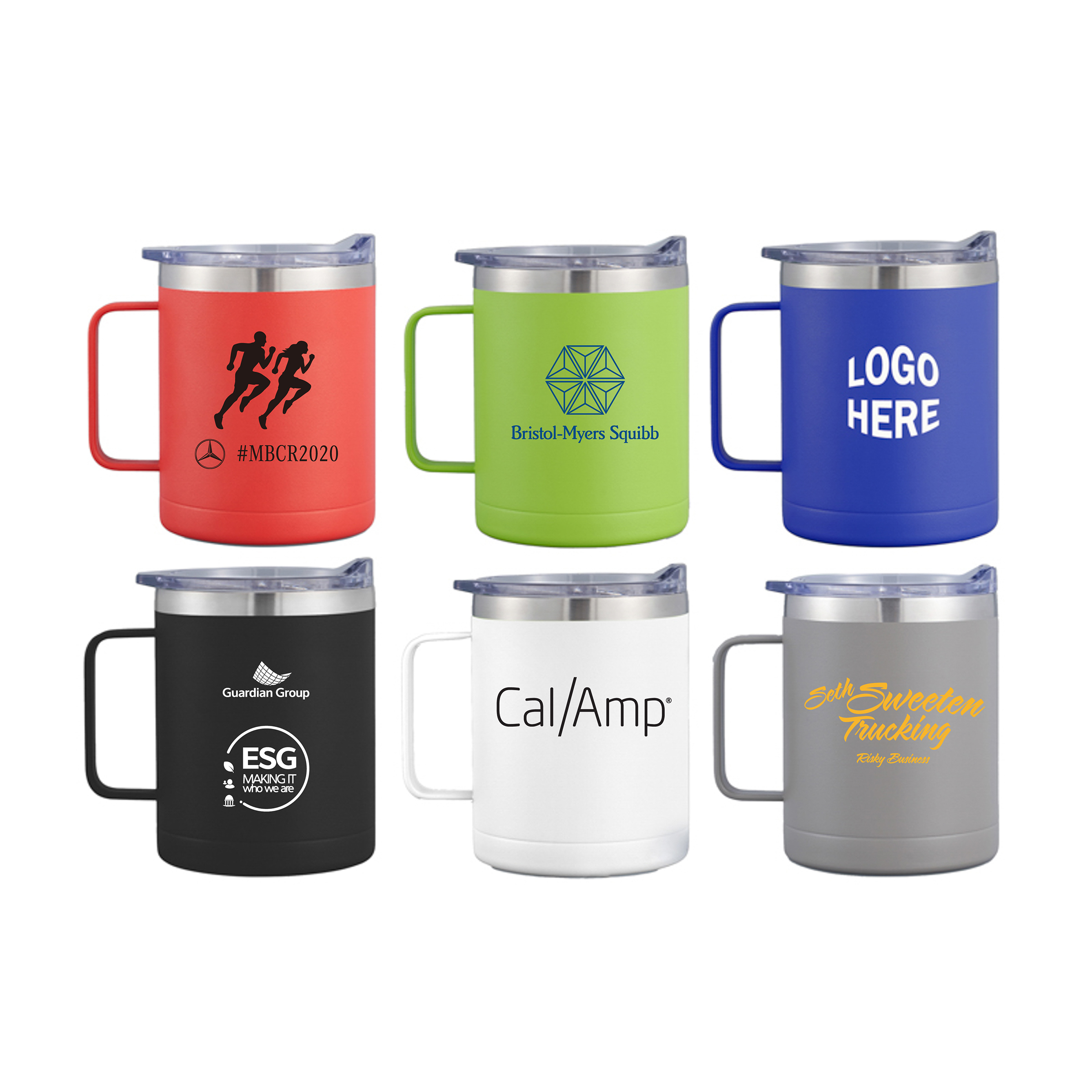 EdgeSip 14oz Vacuum Insulated Camping Mug with Handle 8