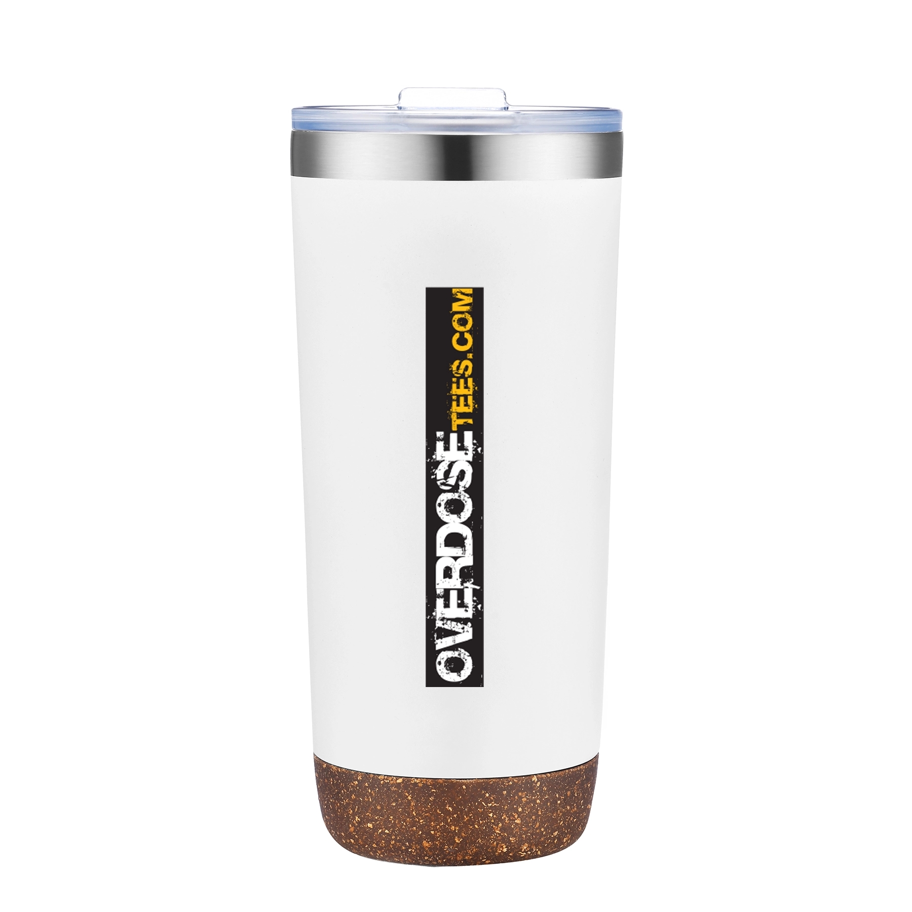 CLARION - 22 OZ VACUUM SEALED TUMBLER WITH CORK BOTTOM 1