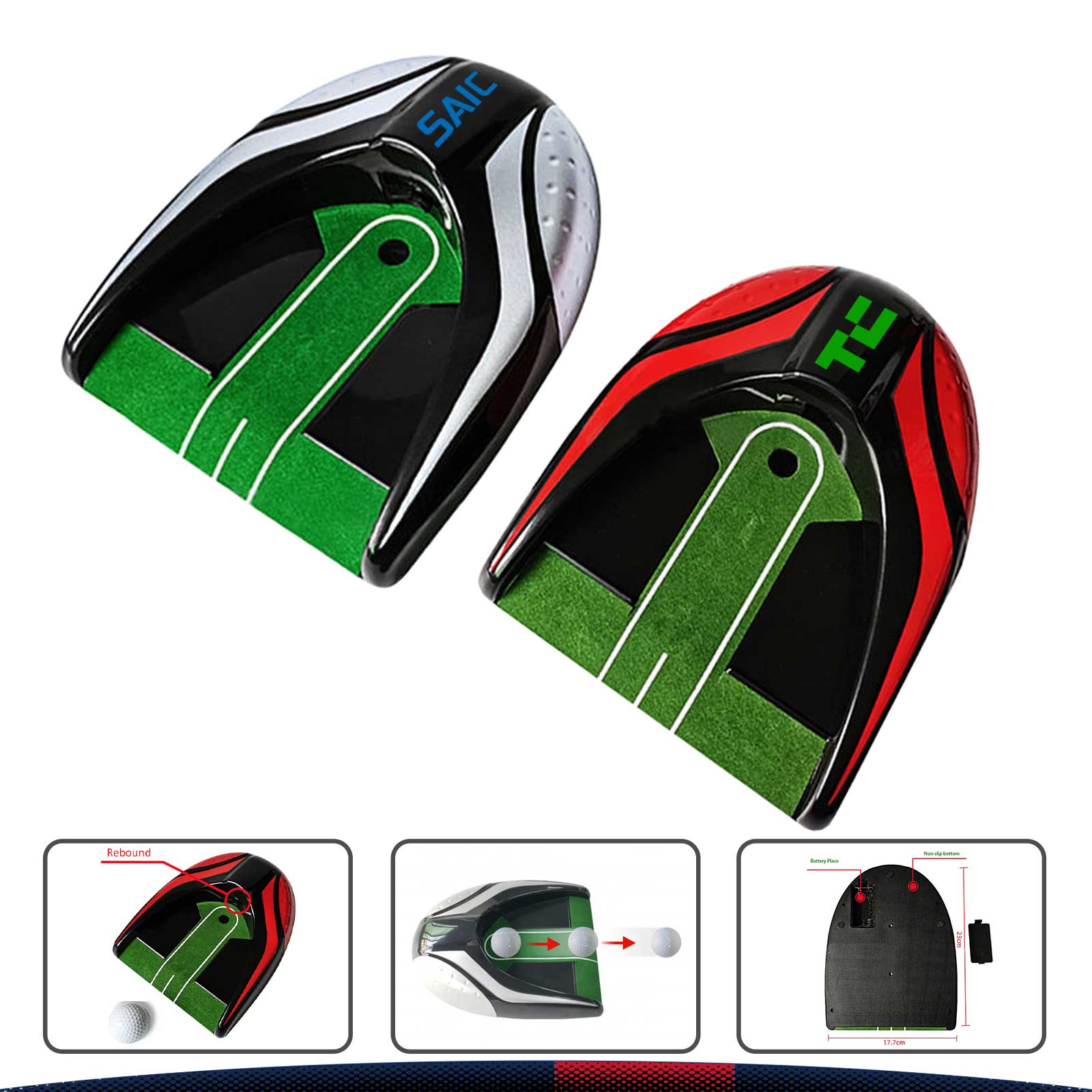 Auto-Sensing Golf Putting Trainer 2