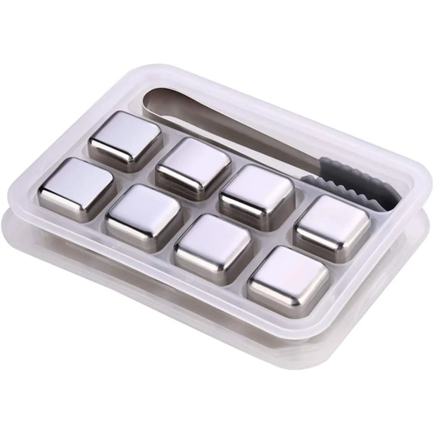 Stainless Steel Ice Cube Set 5