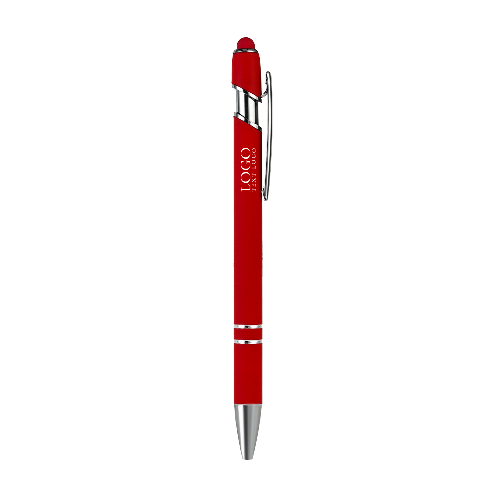 Metal Ballpoint Pen With Color Stylus Tip 3