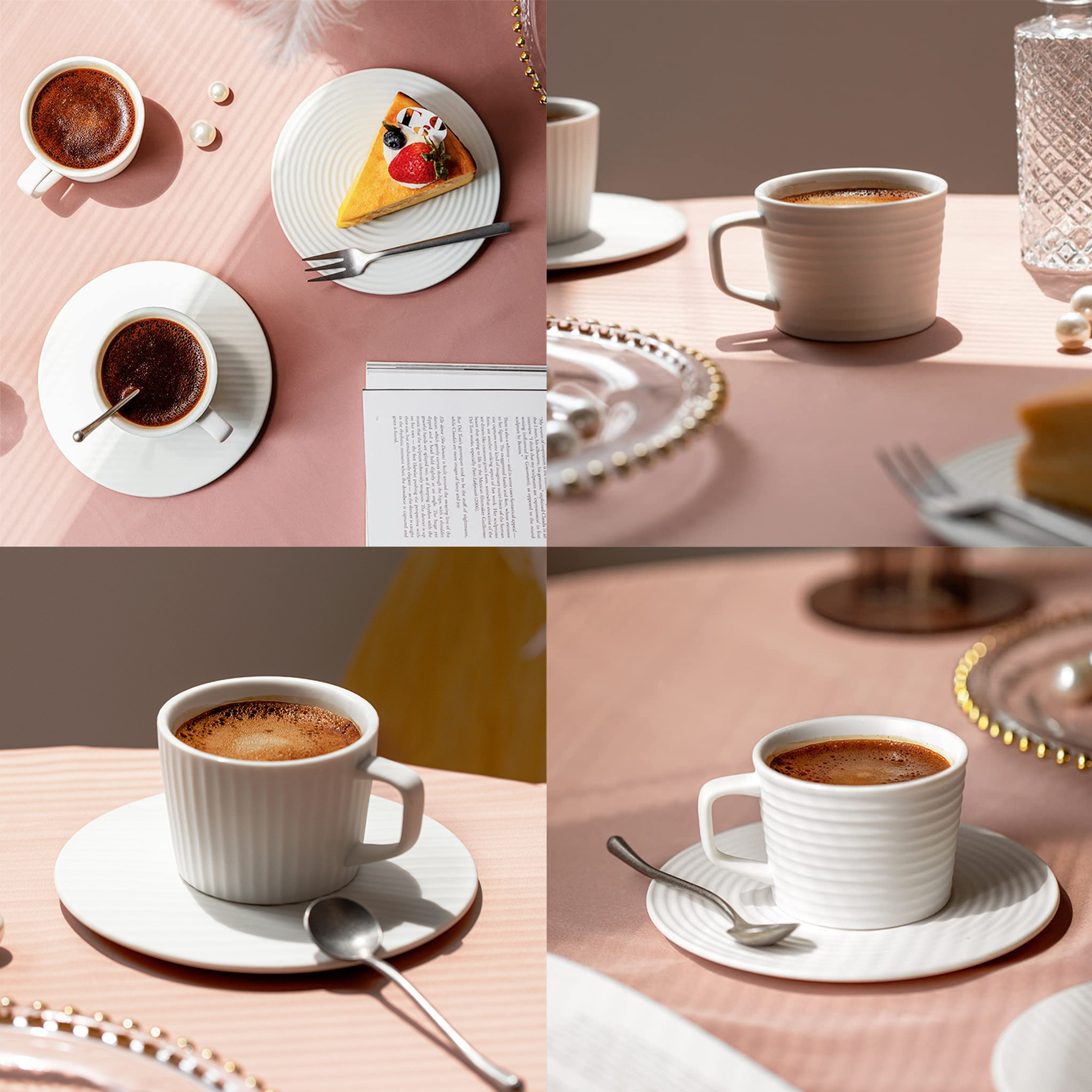170ml Mug Sets Espresso Cup With Saucer