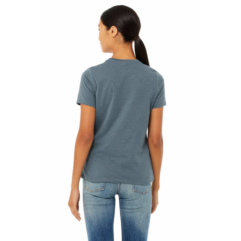 Bella + Canvas Ladies' Relaxed Heather CVC Short-Sleeve T-Shirt 3
